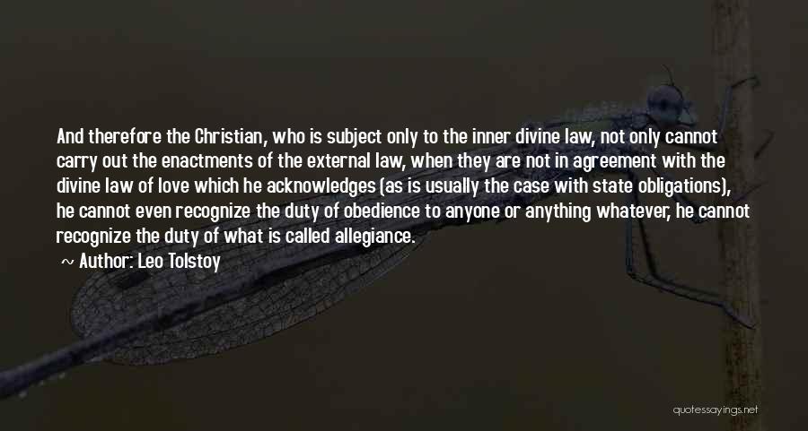 Case Law Quotes By Leo Tolstoy