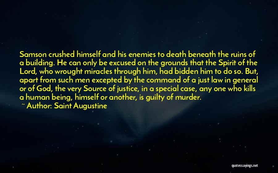 Case Law Quotes By Saint Augustine