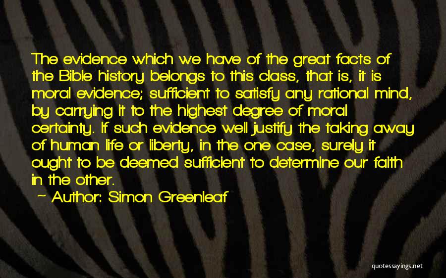 Case Law Quotes By Simon Greenleaf