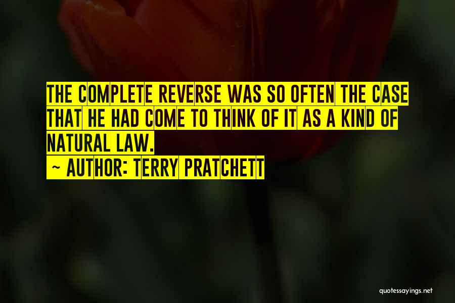 Case Law Quotes By Terry Pratchett