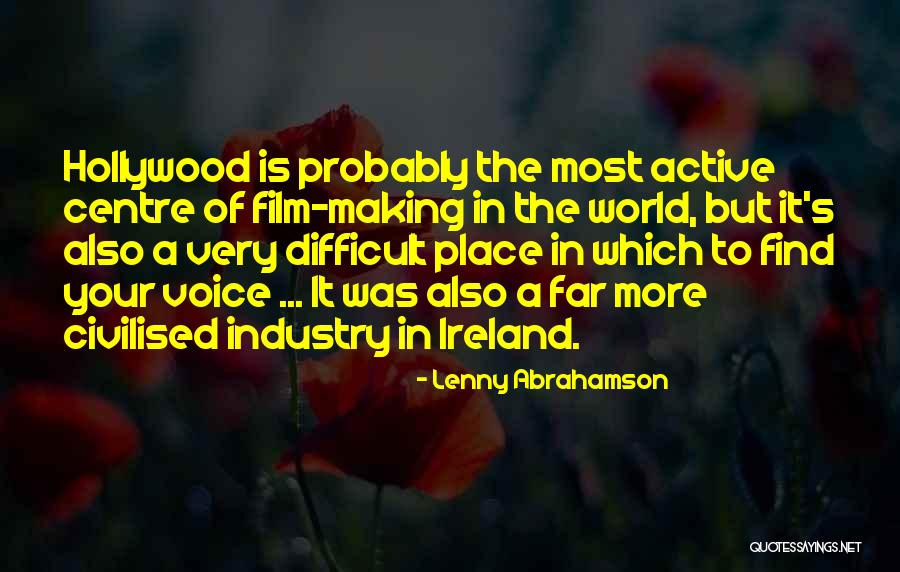 Casebooks Quotes By Lenny Abrahamson Casebooks Quotes By Lenny Abrahamson