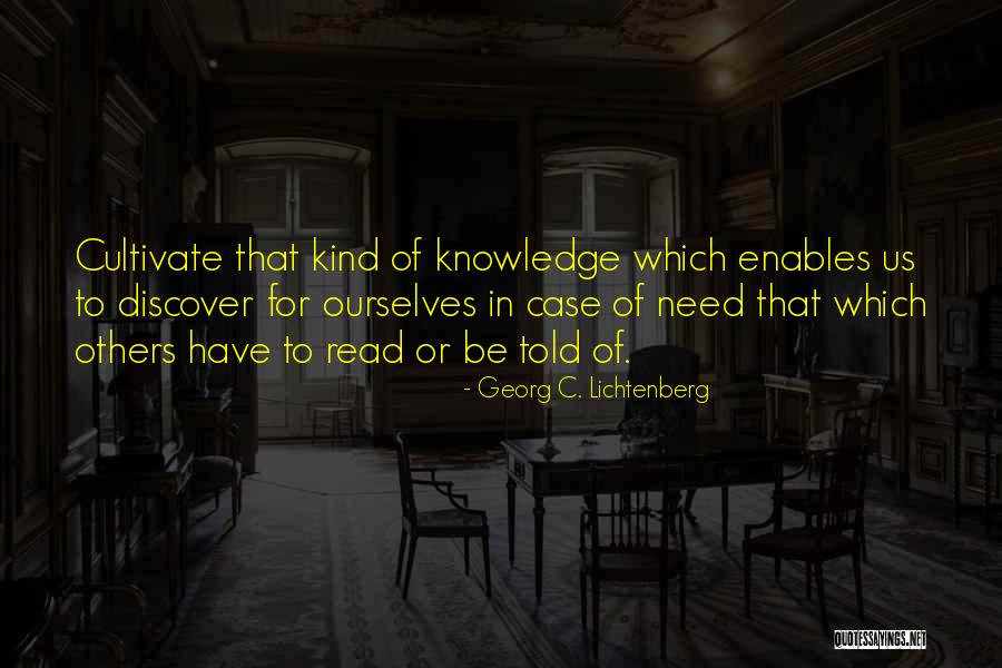 Cases That Quotes By Georg C. Lichtenberg Cases That Quotes By Georg C. Lichtenberg