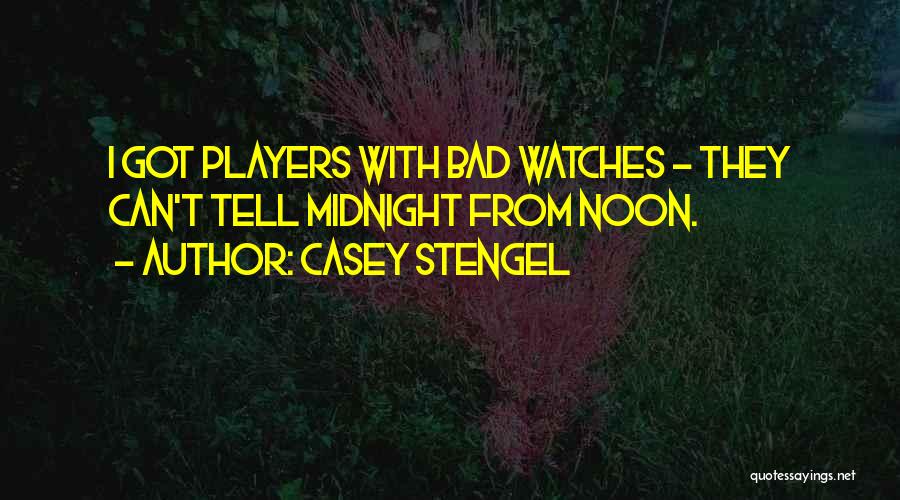 Casey Stengel Quotes 329105