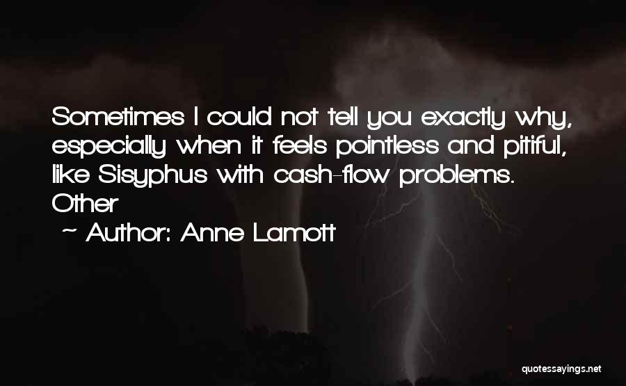 Cash Flow Quotes By Anne Lamott