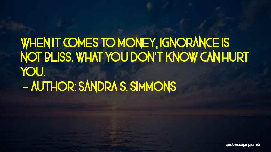 Cash Flow Quotes By Sandra S. Simmons