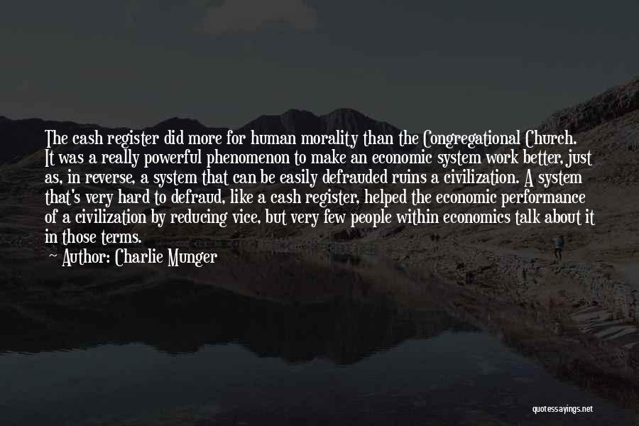 Cash Register Quotes By Charlie Munger