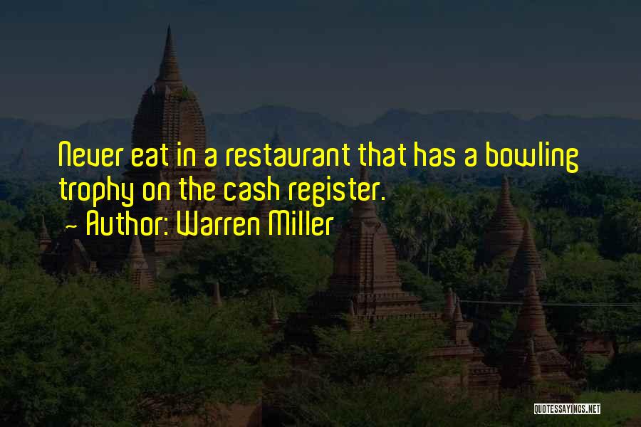 Cash Register Quotes By Warren Miller