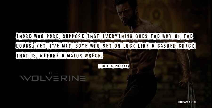 Cashed Quotes By Joel T. McGrath Cashed Quotes By Joel T. McGrath