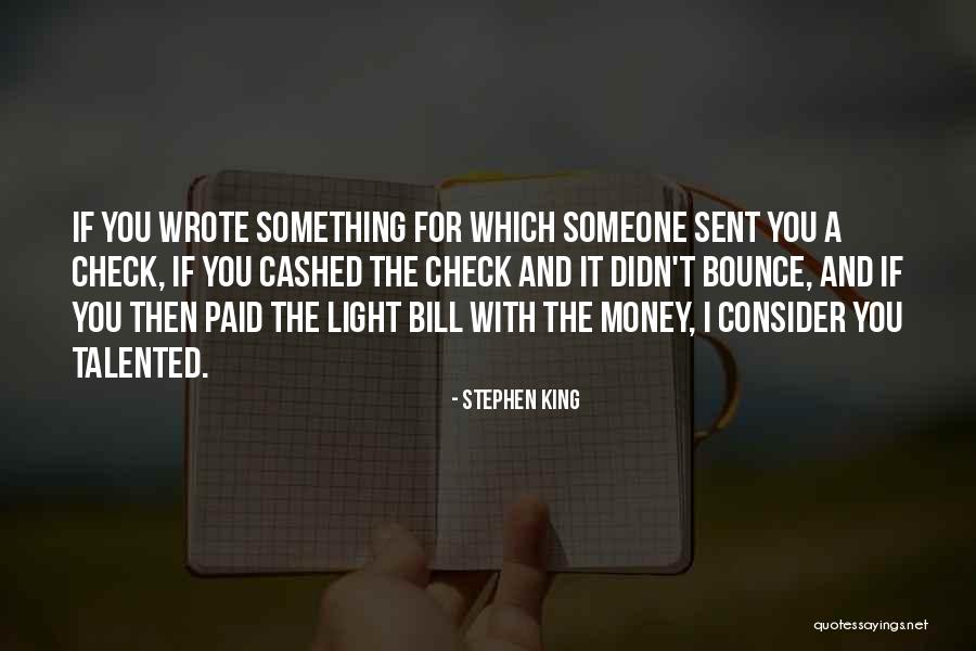Cashed Quotes By Stephen King Cashed Quotes By Stephen King