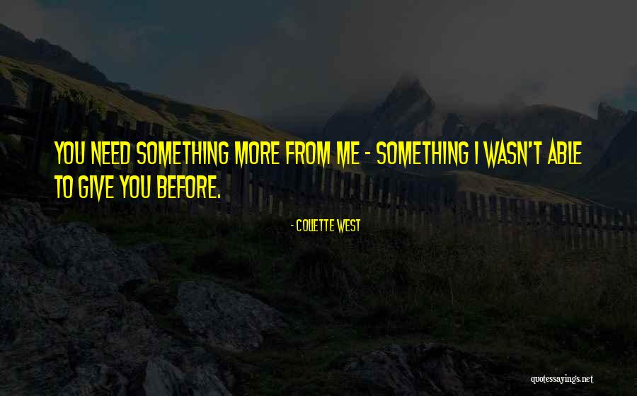 Casona Restaurant Quotes By Collette West