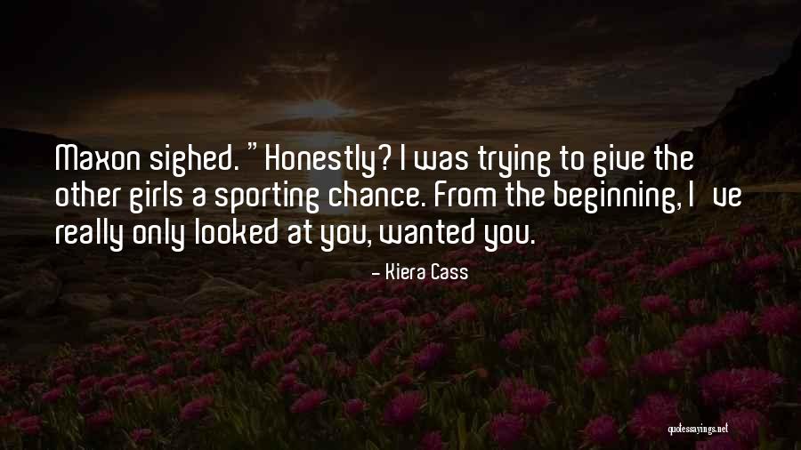 Cass Quotes By Kiera Cass