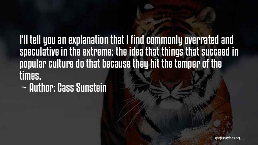 Cass Sunstein Quotes 461072