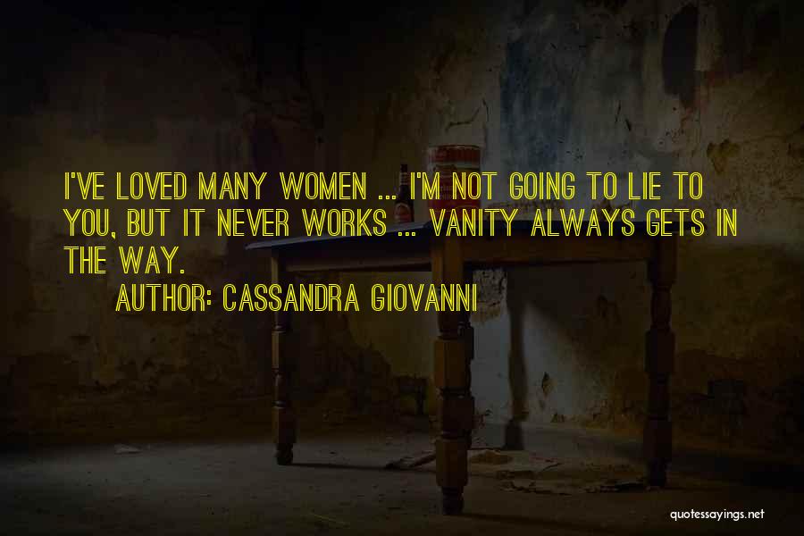 Cassandra Giovanni Quotes 1367032