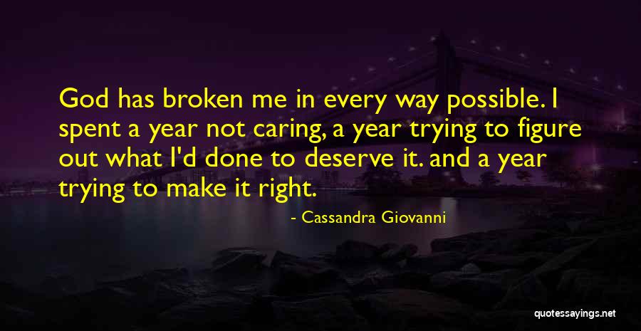 Cassandra Giovanni Quotes 1695536