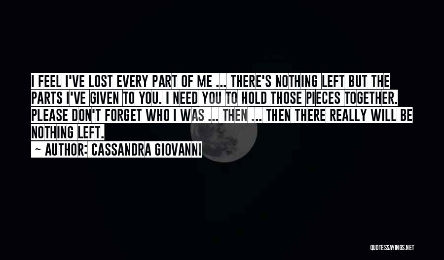 Cassandra Giovanni Quotes 714697