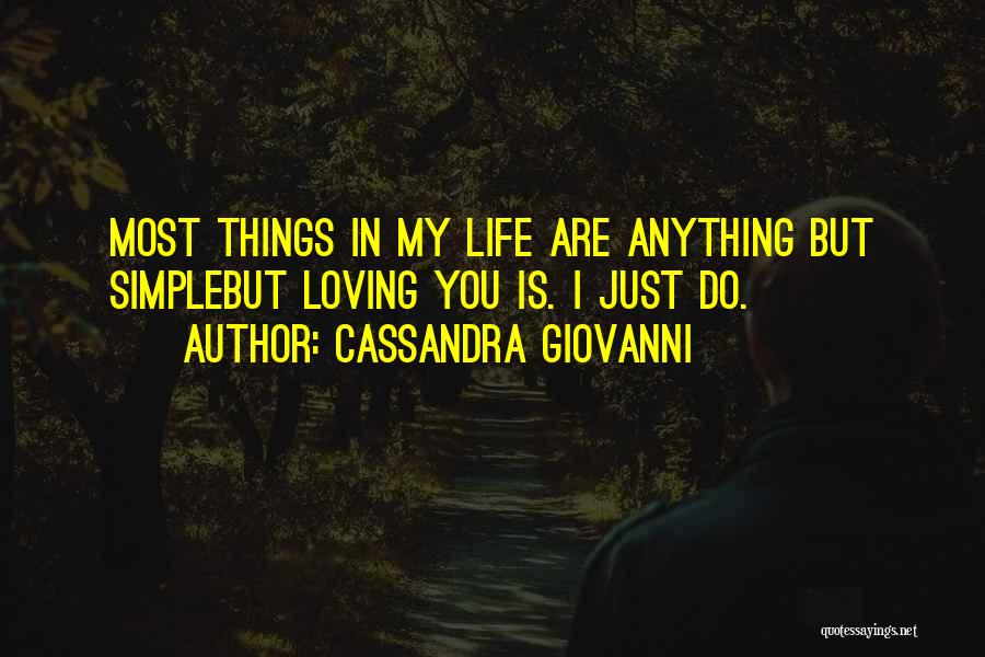 Cassandra Giovanni Quotes 960266
