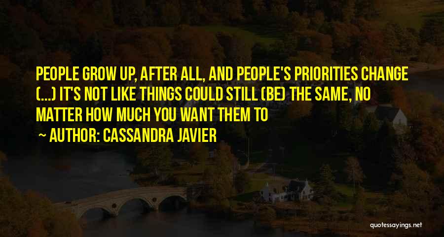 Cassandra Javier Quotes 1536892