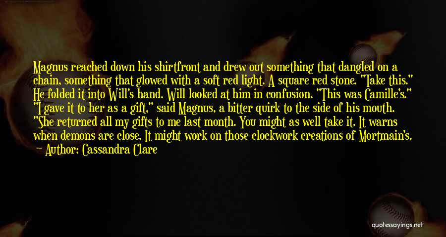 Cassandra Mortmain Quotes By Cassandra Clare