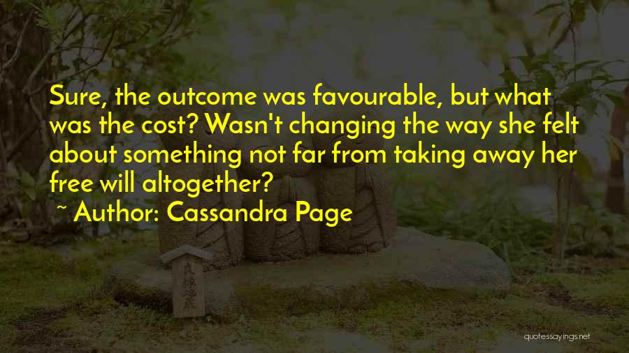 Cassandra Page Quotes 1872217