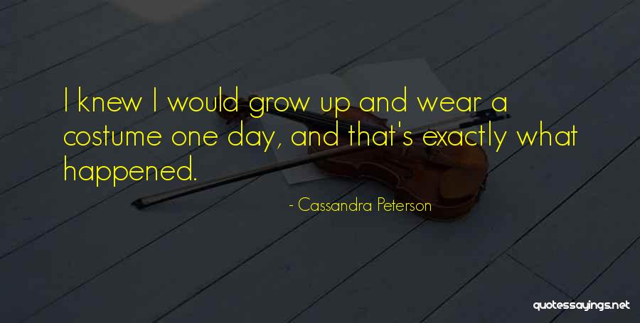 Cassandra Peterson Quotes 2261666 Cassandra Peterson Quotes 2261666