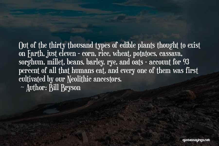 Cassava Quotes By Bill Bryson