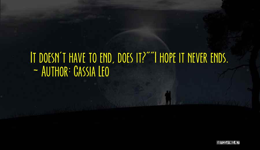 Cassia Leo Quotes 1919861