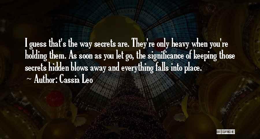 Cassia Leo Quotes 489784