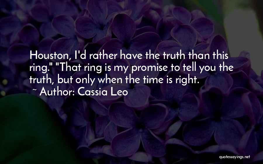 Cassia Leo Quotes 720252