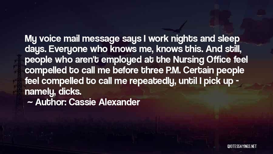 Cassie Alexander Quotes 1462250