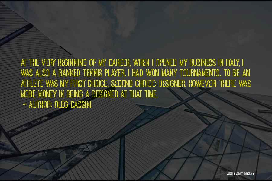 Cassini Designer Quotes By Oleg Cassini