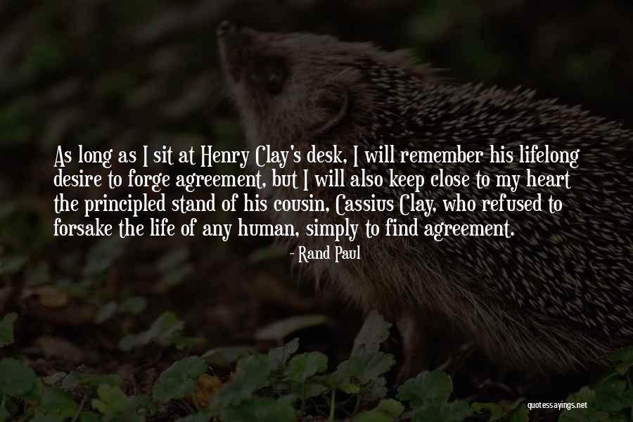 Cassius Clay Quotes By Rand Paul Cassius Clay Quotes By Rand Paul