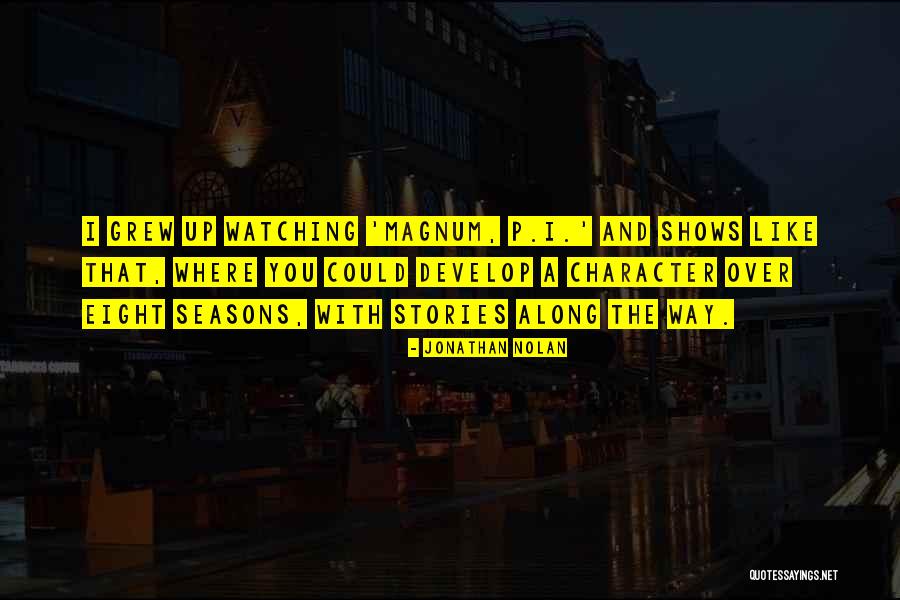 Cassutt Iii Quotes By Jonathan Nolan Cassutt Iii Quotes By Jonathan Nolan