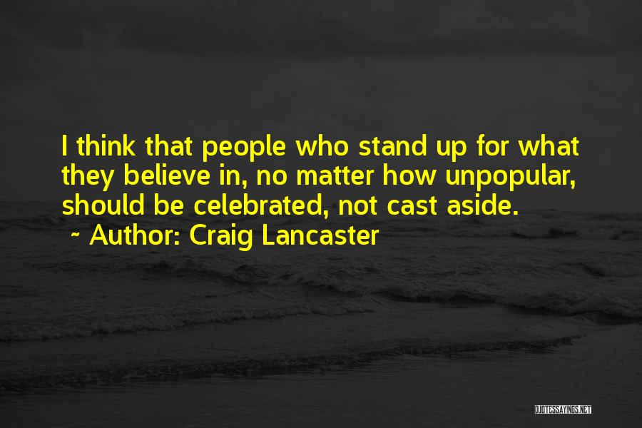 Cast Aside Quotes By Craig Lancaster