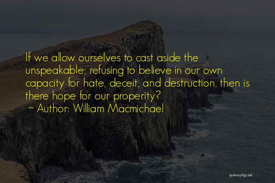 Cast Aside Quotes By William Macmichael