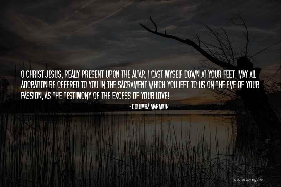 Cast Down Quotes By Columba Marmion Cast Down Quotes By Columba Marmion