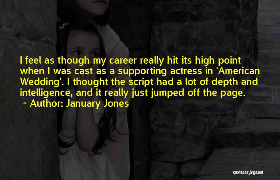 Cast Off Quotes By January Jones