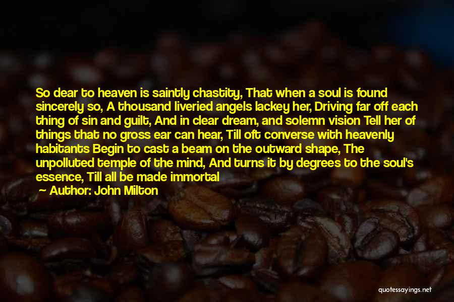 Cast Off Quotes By John Milton