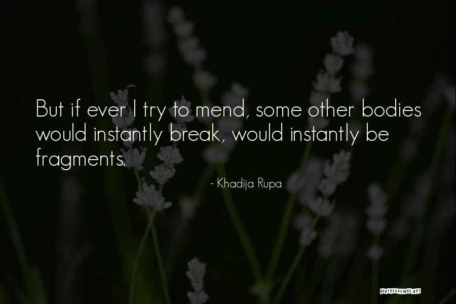 Castagnetten Quotes By Khadija Rupa