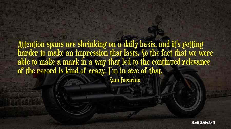 Castigador Quotes By Sam Fogarino Castigador Quotes By Sam Fogarino