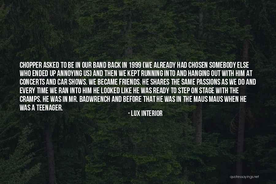 Castillejos Eye Quotes By Lux Interior Castillejos Eye Quotes By Lux Interior