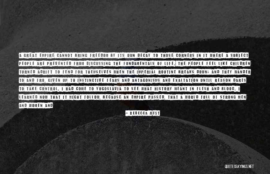 Casting A Shadow Quotes By Rebecca West Casting A Shadow Quotes By Rebecca West