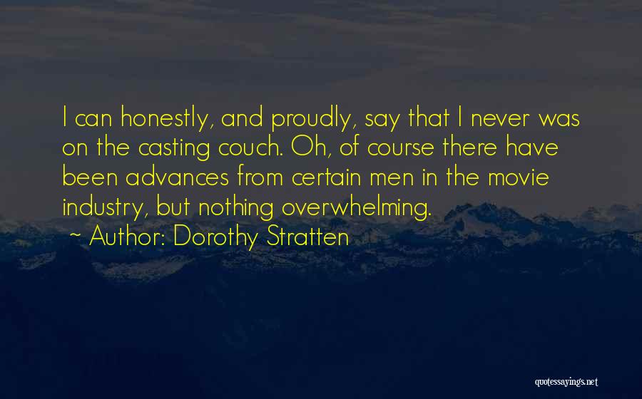 Casting Couch Quotes By Dorothy Stratten