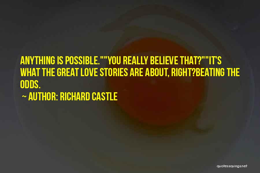 Castle Season 1 Episode 3 Quotes By Richard Castle
