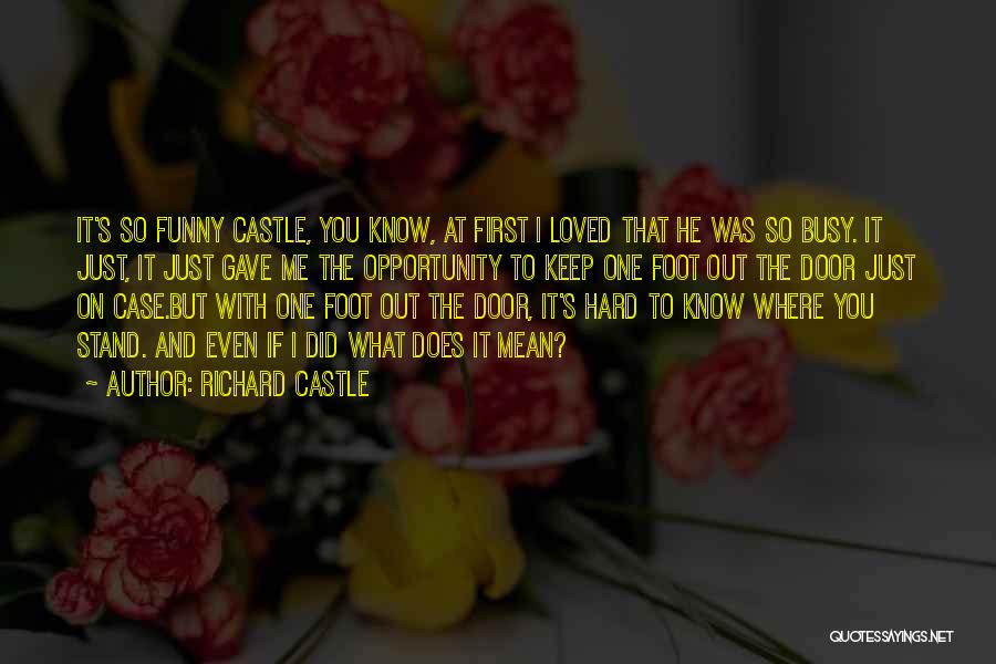 Castle Season 2 Episode 8 Quotes By Richard Castle