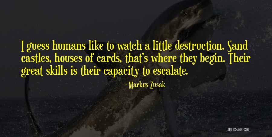 Castles In The Sand Quotes By Markus Zusak Castles In The Sand Quotes By Markus Zusak