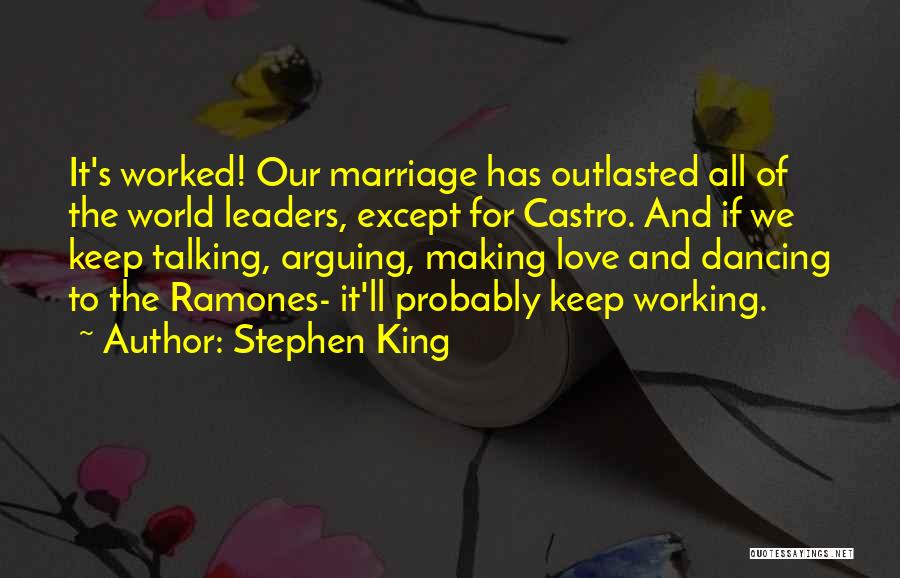 Castro's Quotes By Stephen King