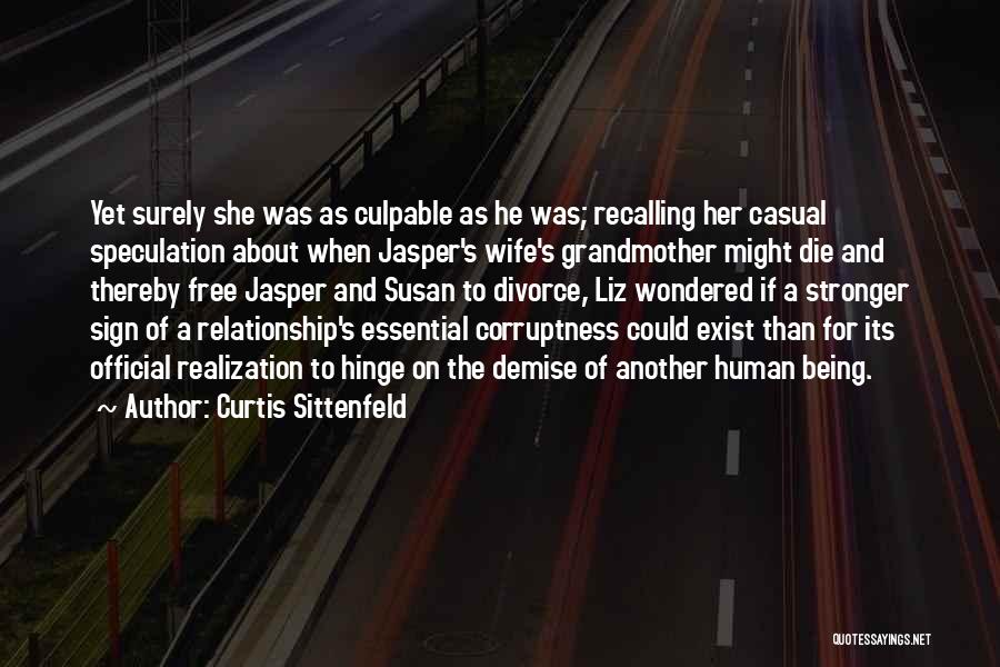 Casual Relationships Quotes By Curtis Sittenfeld