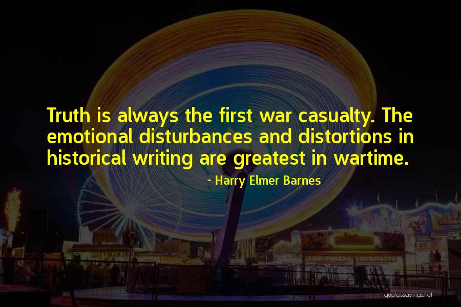 Casualty Quotes By Harry Elmer Barnes