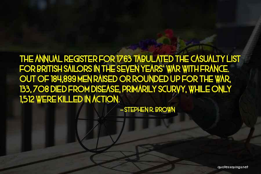 Casualty Quotes By Stephen R. Brown