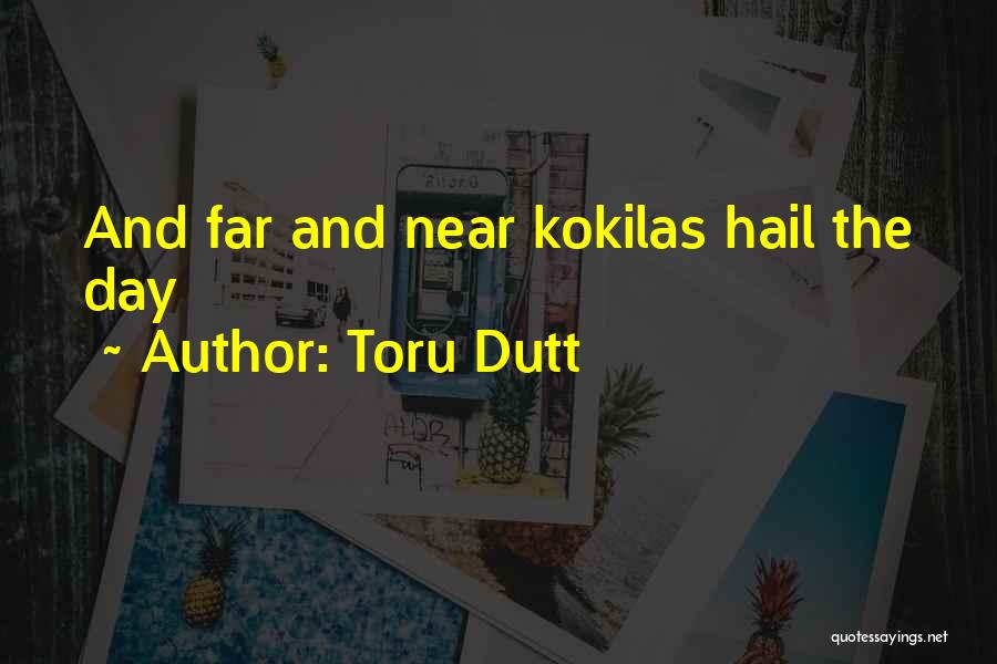 Casuarina Quotes By Toru Dutt